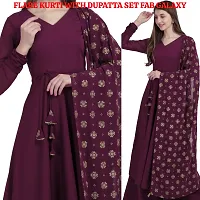 Trendy Women Anarkali Kurta Dupatta Set-thumb3