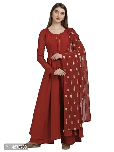 Trendy Women Anarkali Kurta Dupatta Set-thumb5