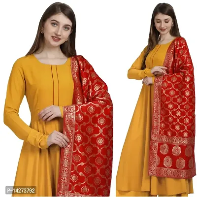 Trendy Women Anarkali Kurta Dupatta Set