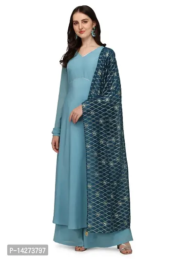 Trendy Women Anarkali Kurta Dupatta Set-thumb5