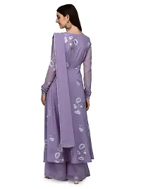 Crepe Flared Kurti,  Dupatta  Palazo-thumb4