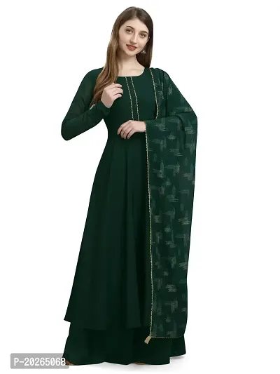 Classic Crepe Kurtis for Women with Dupatta