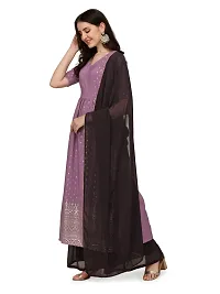 Classic Crepe Kurtis for Women with Dupatta-thumb3