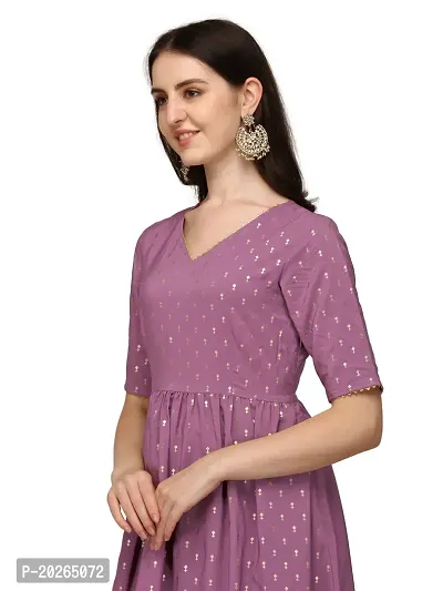 Classic Crepe Kurtis for Women with Dupatta-thumb3