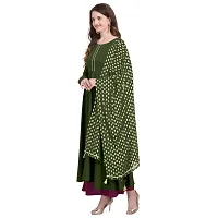 Classic Crepe Kurtis for Women with Dupatta-thumb2