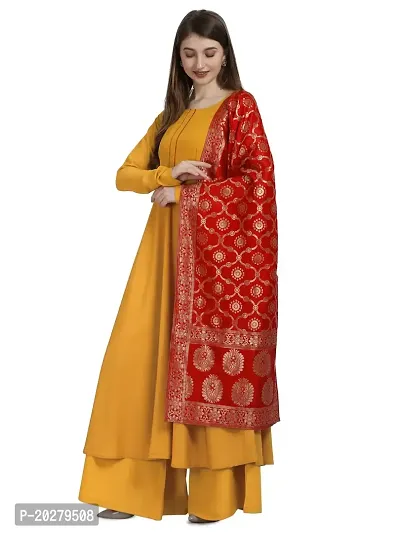 Classic Crepe Kurtis for Women with Dupatta-thumb3