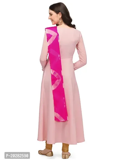 Classic Crepe Kurtis for Women with Dupatta-thumb5