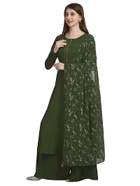 Classic Crepe Kurtis for Women with Dupatta-thumb2