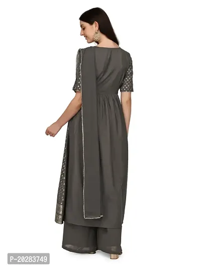 Classic Crepe Kurtis for Women with Dupatta-thumb2