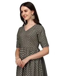 Classic Crepe Kurtis for Women with Dupatta-thumb2