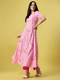 Classic Crepe Kurtis for Women with Dupatta-thumb2