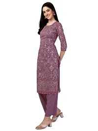 Crepe Kurta Bottom Set-thumb1