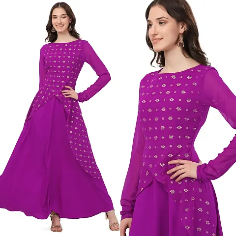 Classic Georgette Gown for Women