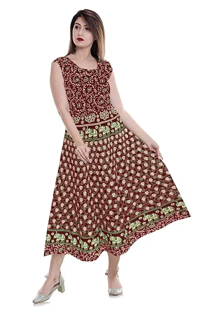 ALKA EMPORIUM Presents Maxi Dress for Women's | | 42