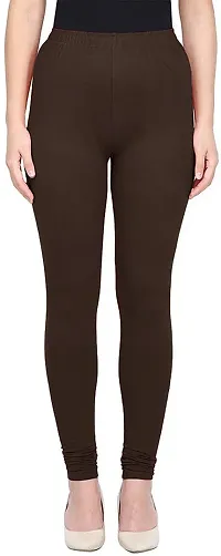 Trendy Women's Cotton Lycra Solid Leggings