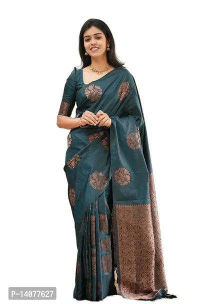 Buy ACOUSTIVE Woven Banarasi Jacquard, Cotton Silk Red Sarees Online @ Best  Price In India | Flipkart.com