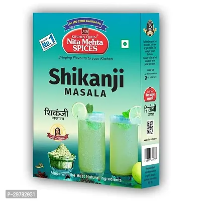 Kitchen Queen Nita Mehta Shikanji Masala 100g  Make Varieties of Shikanji at Home (shikanji Masala, 100g)