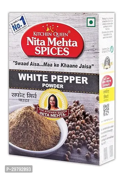 Kitchen Queen Nita Mehta White Pepper Powder 50g