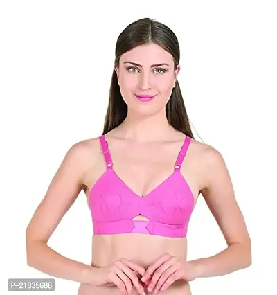 Buy Groversons Paris Beauty Women's Cotton Non Padded Non-Wired Push-up Bra  (CHANDERKIRAN_Black_32) Online In India At Discounted Prices