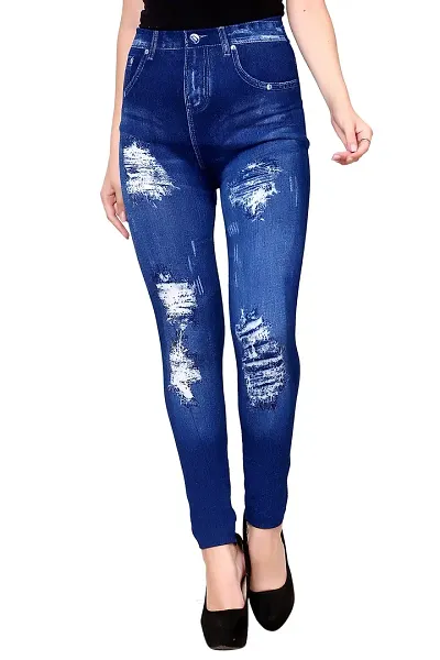 Trendy Polycotton Women's Jeans & Jeggings 