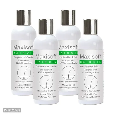 Classic Hair Oil | Complete Hair Solution | Reduces Hair Fall, Dandruff and Promotes Hair Growth - 100 ml (Pack of 4)