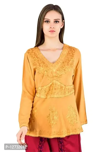 Stylish Fancy Rayon Straight Top For Women