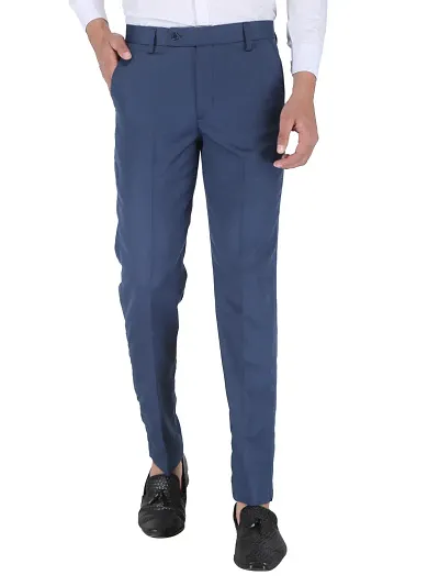 Shwetaenterprises Men's Polyster Formal Trouser