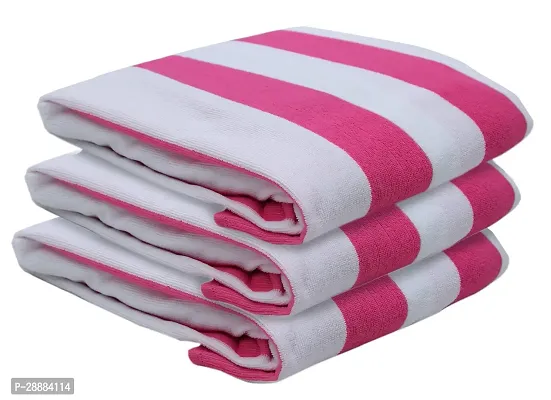 Soft Terry 100% Cotton Bath Towels - Pack of 3-thumb0