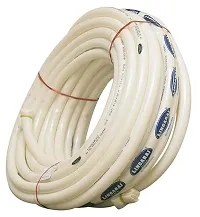 0.75 Inch Heavy Durable Long Lasting PVC Hose Pipe - 15 m - Off White-thumb2