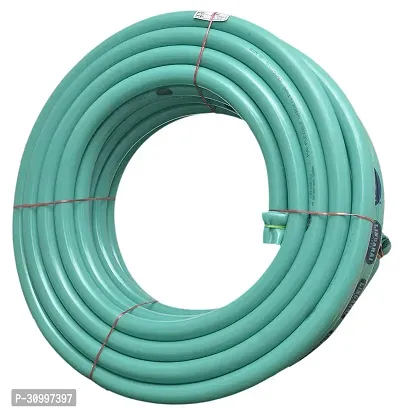 15 Meters PVC Flexible Hose Pipe For Watering Home Garden - Green 0.75 Inch-thumb3