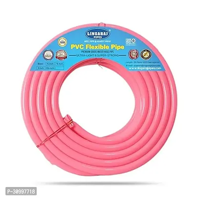 PVC Flexible Hose Pipe Use for Garden Watering - 0.5 Inch 20 Meter, 66 Feet-thumb0