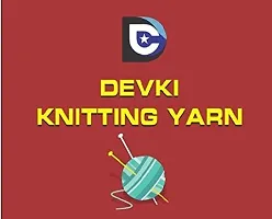 DEVKI PUSHPMANI Hand Knitting Yarn, Crochet Yarn/Wool for Sweater, Socks, CAPS ETC. Pack of 2 Balls ( Candy Pink + SEA Green ). Each BALL-100 gm . SHADE-DP54.69.200-thumb1