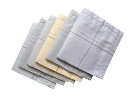 S4S Men's 100% Cotton Supreme Handkerchiefs (Light Coloured_46CM X 46CM_Pack of 6)-thumb4