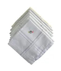 S4S Men's 100% Cotton Supreme Handkerchiefs (Light Coloured_46CM X 46CM_Pack of 6)-thumb2