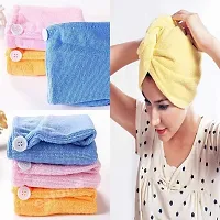 Sterling Bazaar Quick Turban Hair-Drying Absorbent Microfiber Towel/Dry Shower Caps (1 Pc)-thumb4