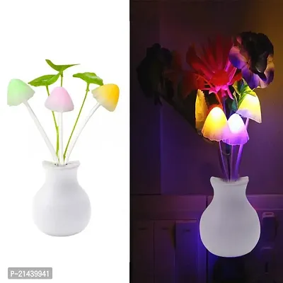 Sterling Bazaar LED Dream Night Light, Auto ON/Off Sensor Mushroom Lamp Multicolor-thumb4
