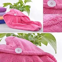 Sterling Bazaar Quick Turban Hair-Drying Absorbent Microfiber Towel/Dry Shower Caps (1 Pc)-thumb3