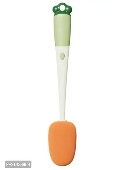 3 in 1 Multifunctional Cleaning Cup Washer Brush Long Handle Carrot Water Bottle Cleaning Brush