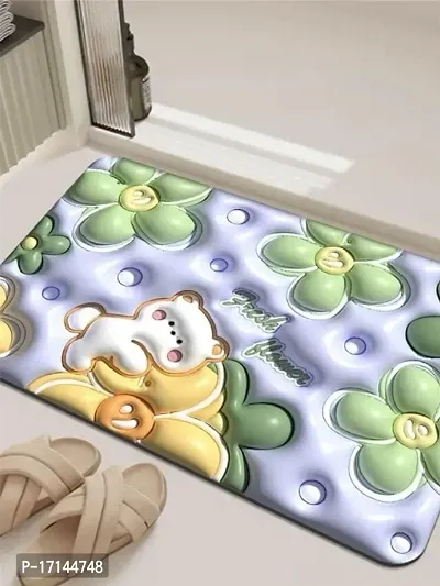 3D Visual Bathtub Mats,Anti-Skid Water Soaking Mat,Kitchen Bathroom Door Mat (Design as per stock)