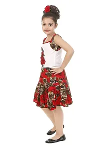 THE CROWN Soft Cotton Top-Skirt for Beautiful Girls-thumb1