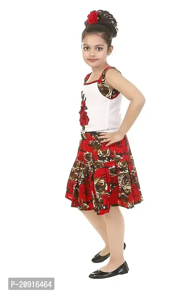 THE CROWN Soft Cotton Top-Skirt for Beautiful Girls-thumb2