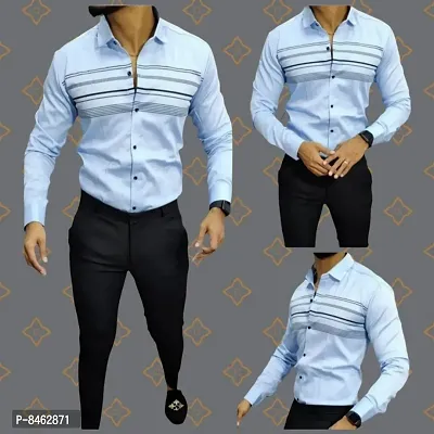 Stylish Fancy Cotton Casual Shirts For Men