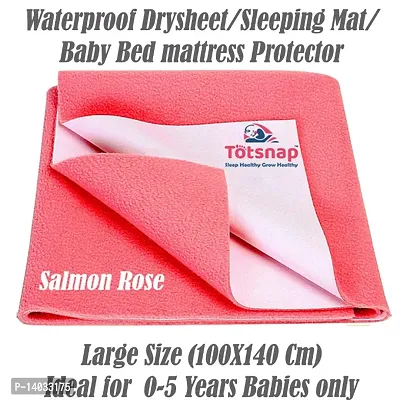 Drysheet I Waterproof  Baby bed Protector I Urine Sheet Diaper free Sleeping Mat I PlayMat Massage Mat I Menstrual flow Mat I washable I Reusable I Breathable I Skin Friendly I Heat Free , Large size
