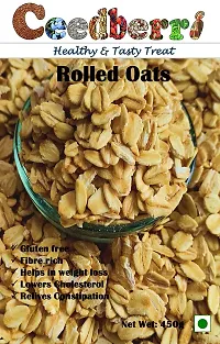 Gluten Free Rolled Oats, High In Fiber And Protein- 450 Grams-thumb2