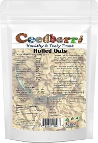 Gluten Free Rolled Oats, High In Fiber And Protein- 450 Grams-thumb1