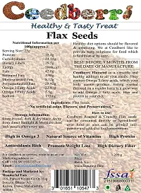 Flax Seeds, High In Omega 3- 200 Grams-thumb1