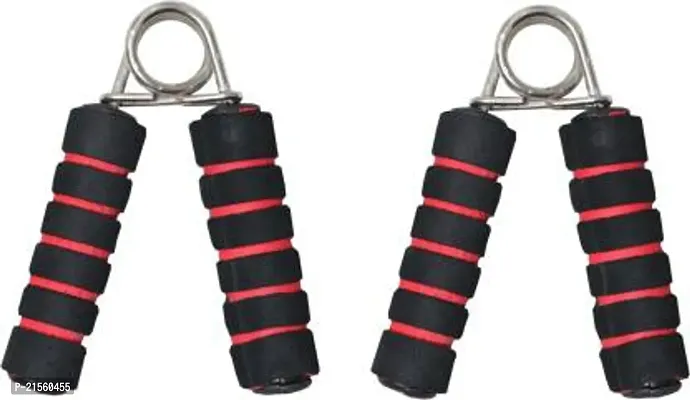 Monika Sports Pair of Foam Handgrip Non-Slip Great for Home Gym Workout Men and Women Pack of 2 Hand Grip/Fitness Grip