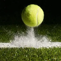 Monika Sports Tennis Cricket Ball Light Weight Tennis Ball  (Pack of 3)-thumb1