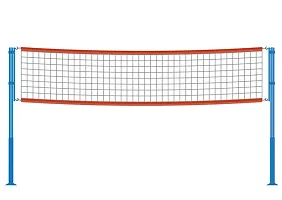 Monika Sports Badminton Net - Standard Nylon Net with Durable 2 Side Nylon Tape-thumb1