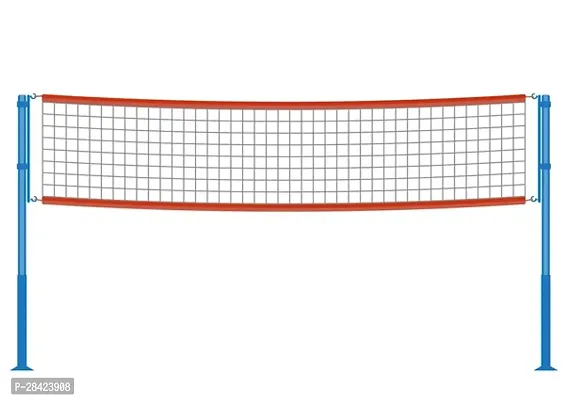 Monika Sports Badminton Net - Standard Nylon Net with Durable 2 Side Nylon Tape-thumb2